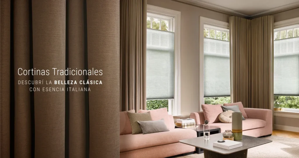 Presentamos nuestras Cortinas Tradicionales: la innovación que transforma lo clásico 3 cortinas tradicionales hunterdouglas 2jpg optimized